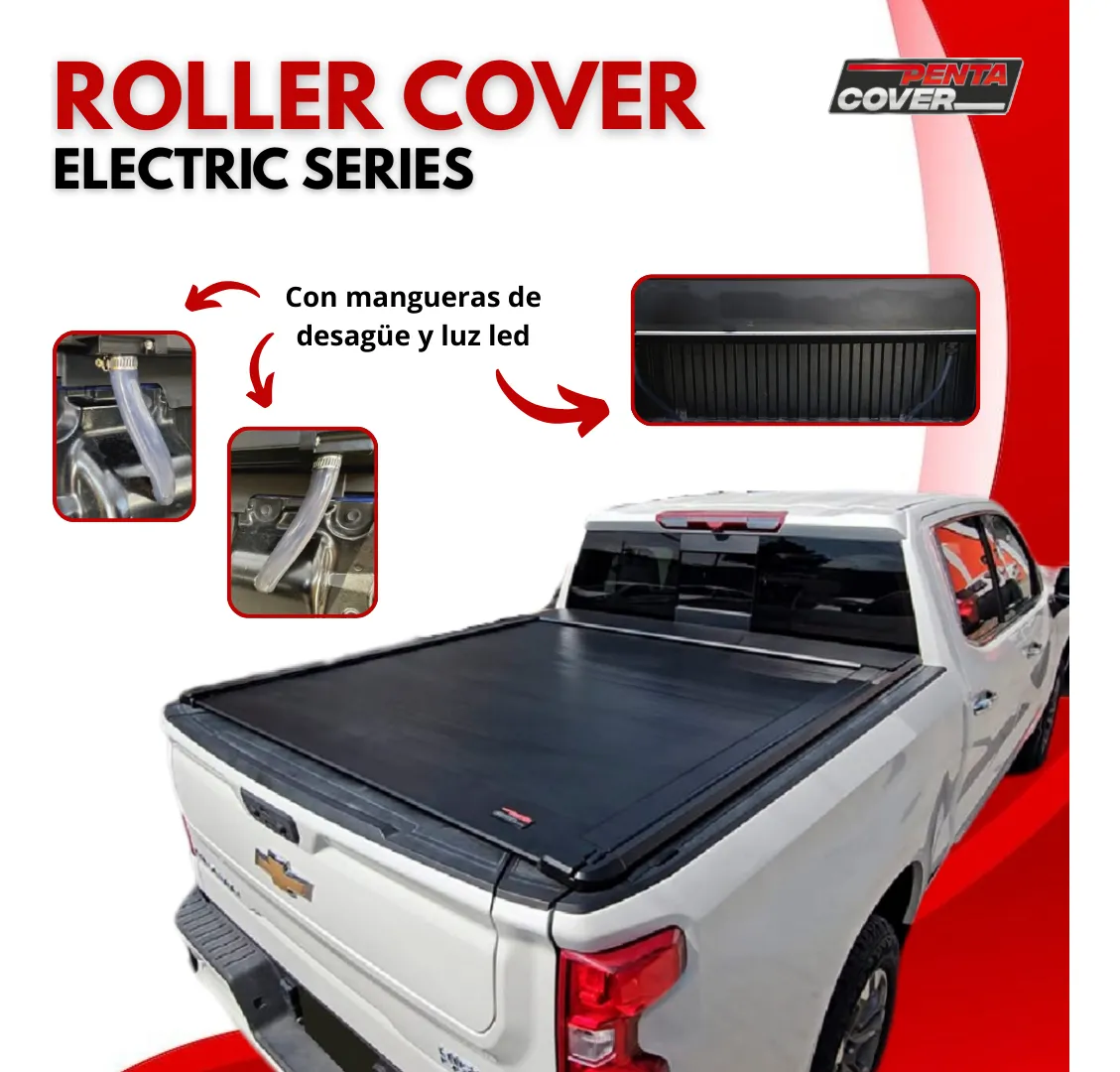 Tapa Cubrebatea Electrica Roll Cover Sierra Denali 2016-2025 - Image 4
