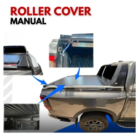 Tapa Cubrebatea Retractil Manual C/ Roll Bar Jac T9 2024-26 - Image 4