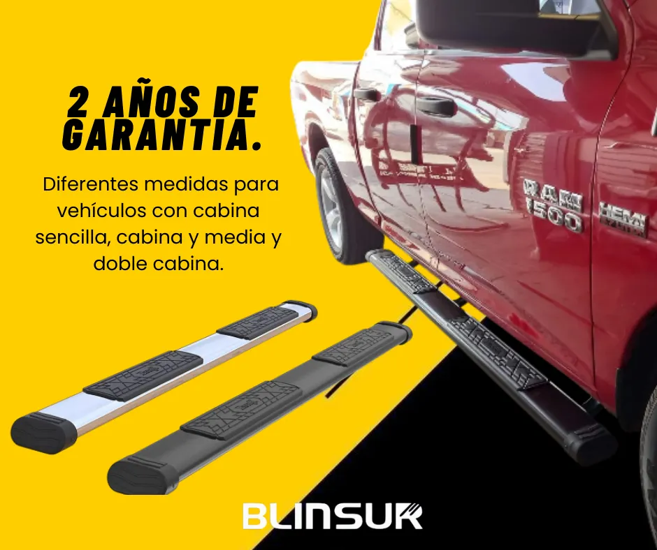 Estribos Bronx Para Super Duty 1999 Al 2016 Cabina Sencilla - Image 4