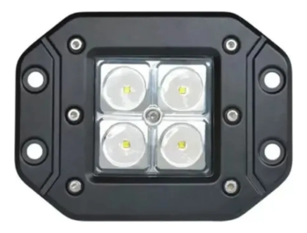Par De Duallys Luz Led Off Road Faros Antiniebla Bronx - Image 4