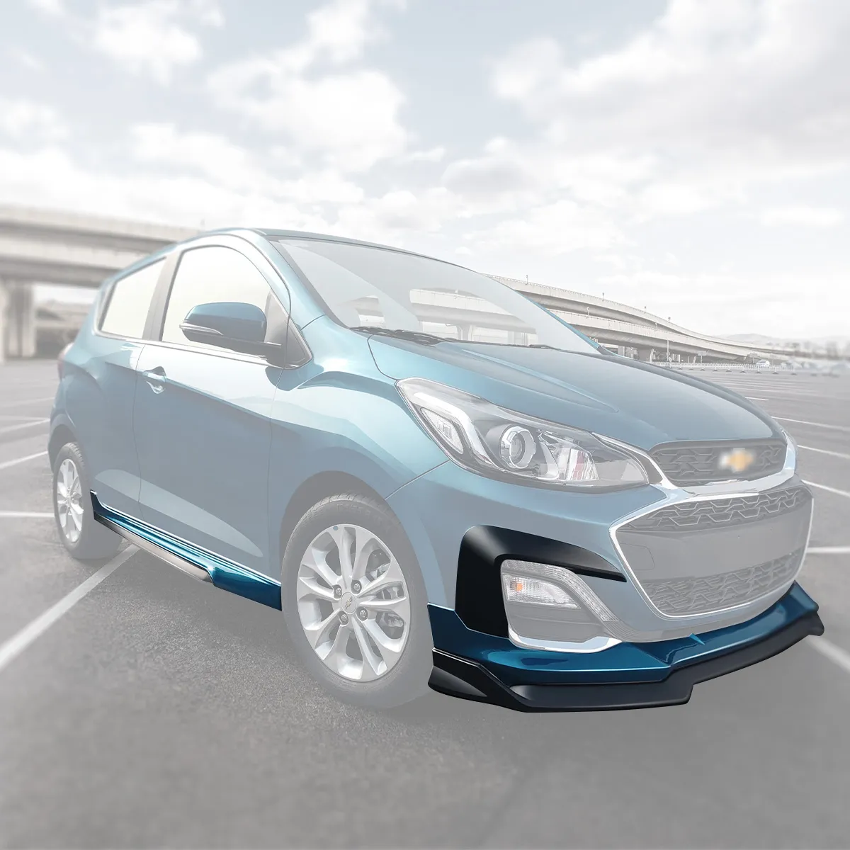 Body Kit Completo Air Design Chevrolet Spark 2019  - 2021 - Image 4
