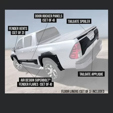 Kit Completo Toyota Hilux 2017 2018 Off Road - Image 4