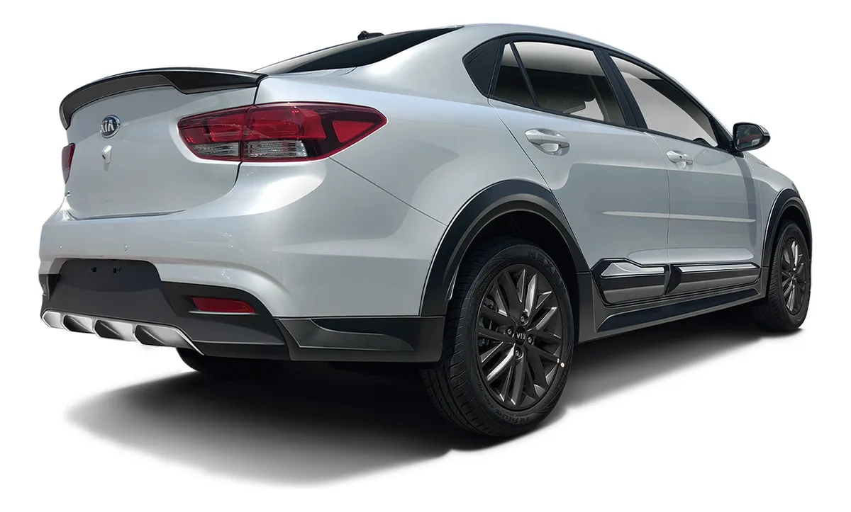 Body Kit Tipo Cross Air Design Kia Rio Sedan 2018  2020 - Image 4