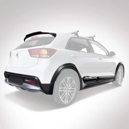 Body Kit Tipo Cross Air Design Kia Rio Hatchback 2018 2020 - Image 4