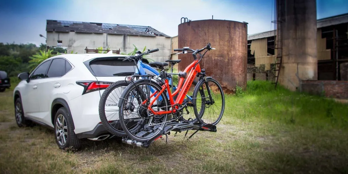 Rack Portabicicletas De Tirón T9 Para 3 Bicis. Color Negro - Image 4