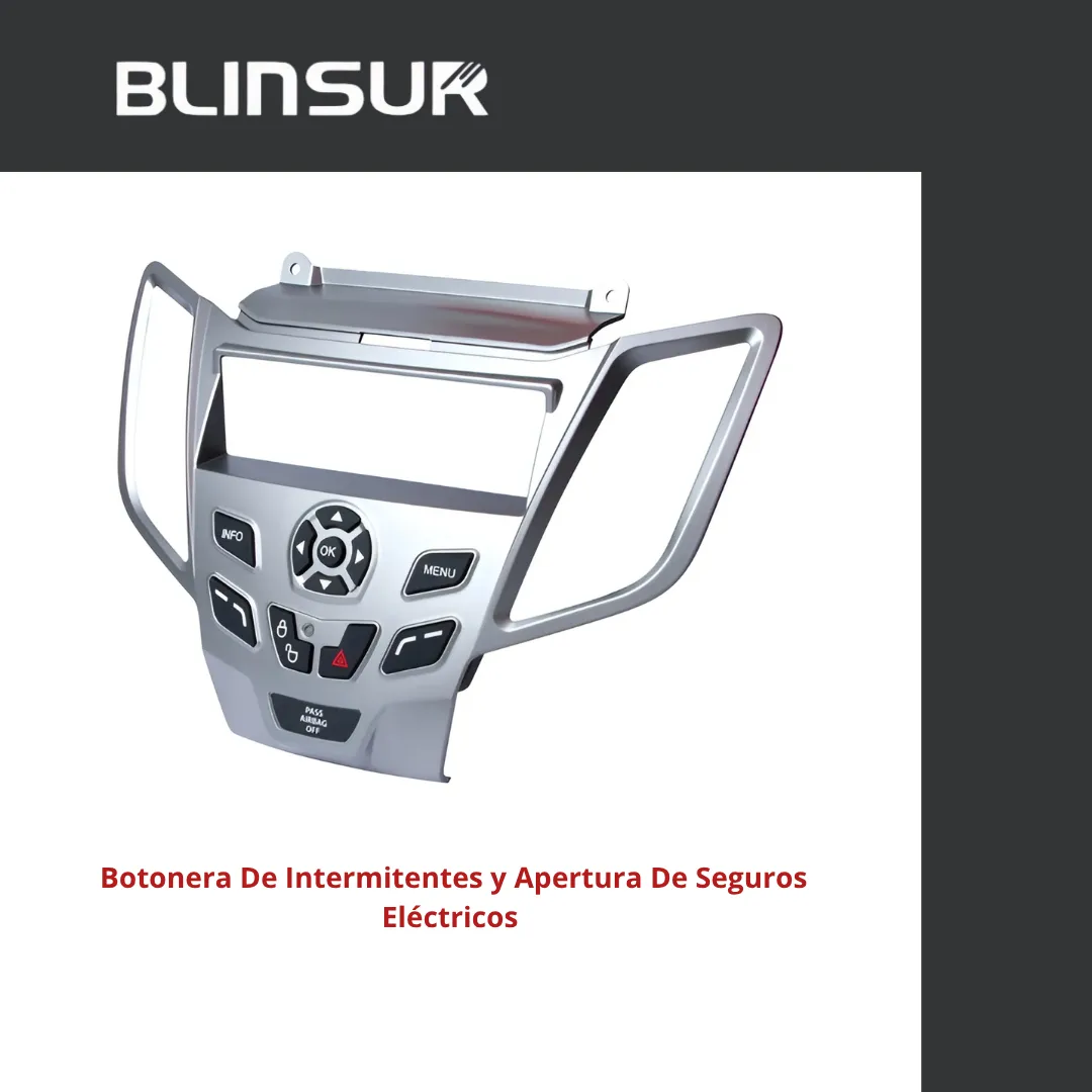 Base Frente Adaptador Estereo Ford Fiesta 2011 2018 - Image 4