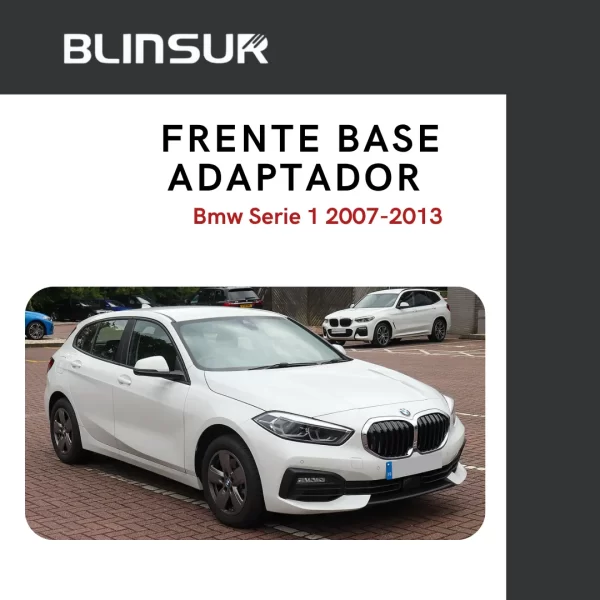 Frente Para Estereo 2 Din Bmw Serie 1 2007 2013