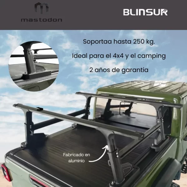 Barras Portaequipaje Rack De Carga Toyota Tundra 2009 - 2023