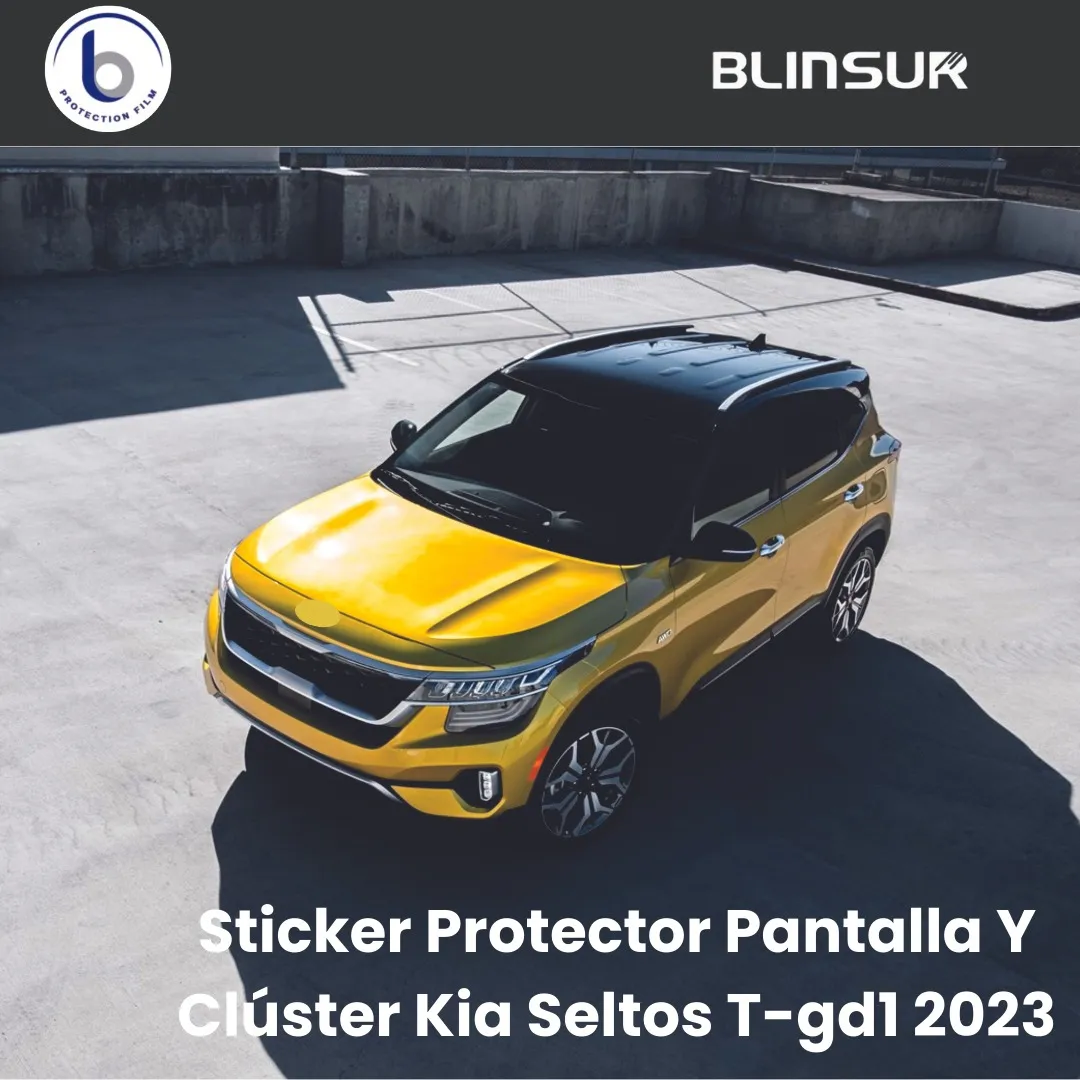 Sticker Pantalla Y Clúster Compatible Con Kia Seltos 2023 - Image 4