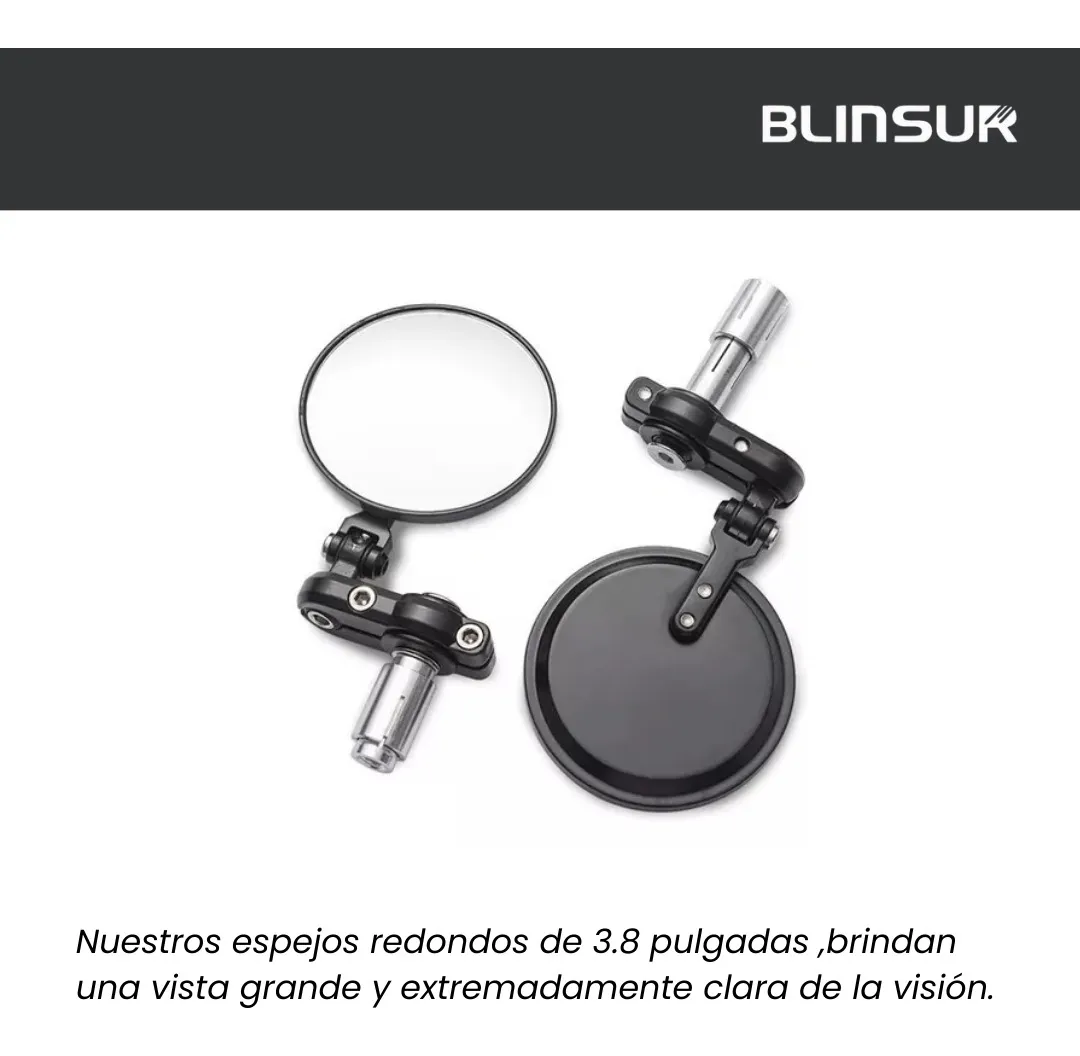 Espejos Retrovisores Universal Para Motocicleta Mictuning - Image 4