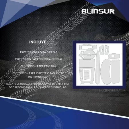 Protección P.centra, Pantalla Y Cluster Mazda Cx30 2024 - Image 4