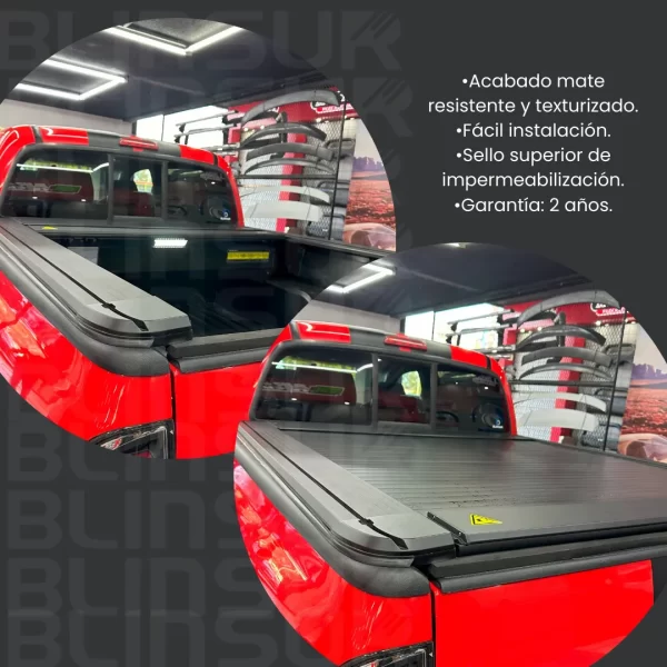 Tapa De Batea Electrica Retractil Para Silverado 2014 - 2025