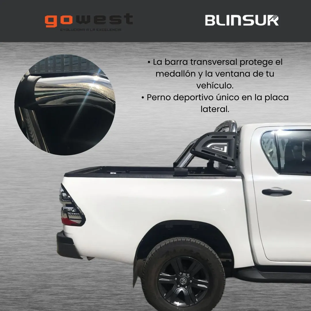 Roll Bar Infinite Inoxidable Para Toyota Tacoma 2016 - 2023 - Image 4