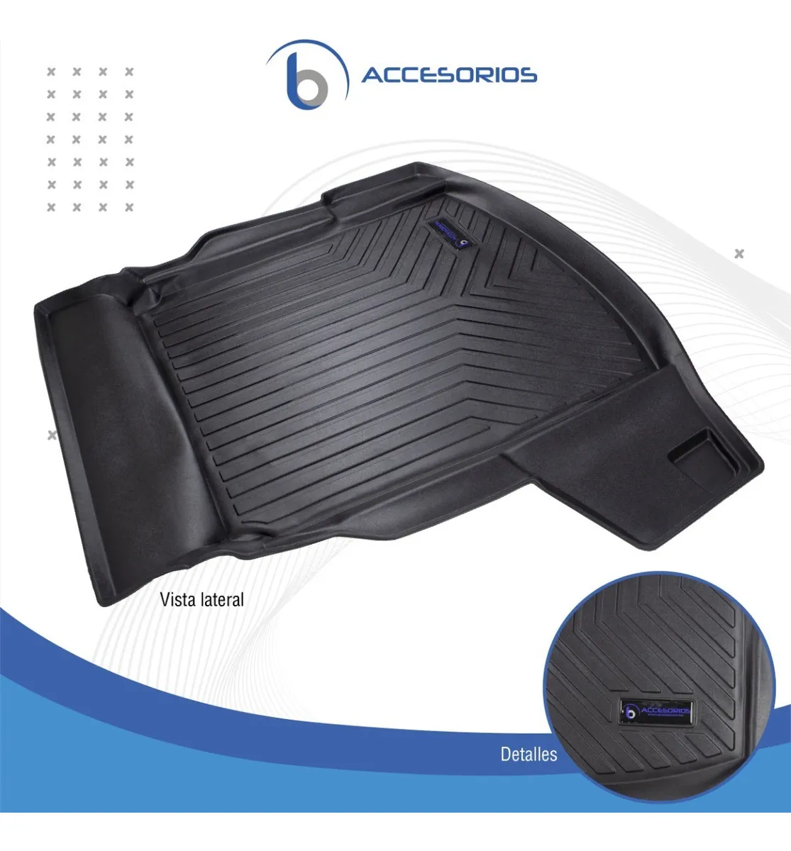 Tapete De Cajuela Tipo Bandeja Uso Rudo Para Audi A8 2022 - Image 4