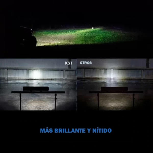 Barra De Luz Led 20 Pulgadas Mictuning X-explorer Ks1 108w