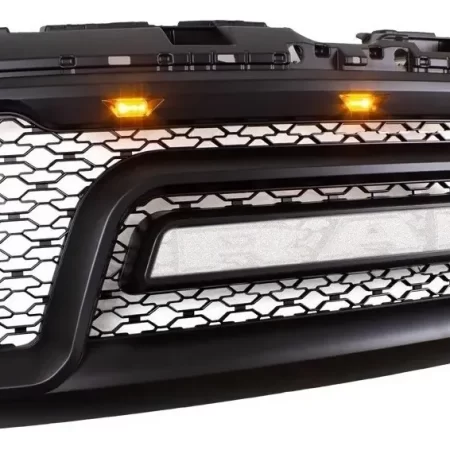 Parrilla Compatible Con Ram 1500 Luz Led Ambar 2019 2020 - Image 4