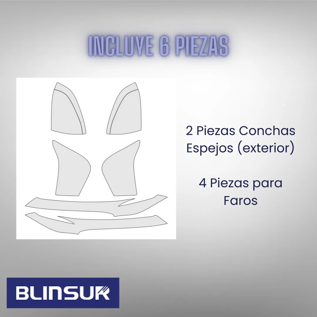 Protección Ppf Faros, Conchas De Espejos Para Trax Rs 2024 - Image 4