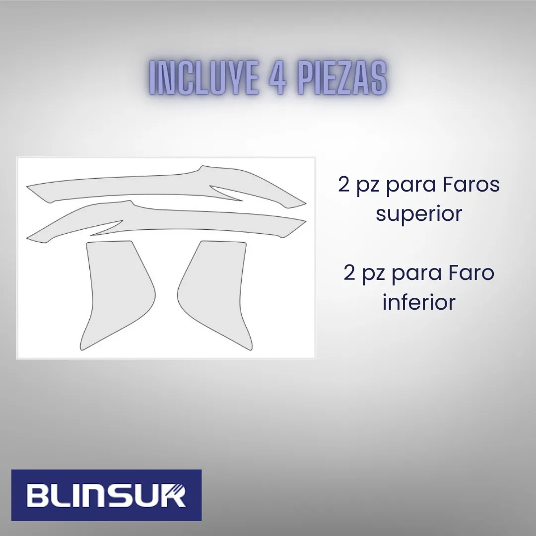 Protección Ppf Marca Bl Faros Para Chevrolet Trax Rs 2024 - Image 4