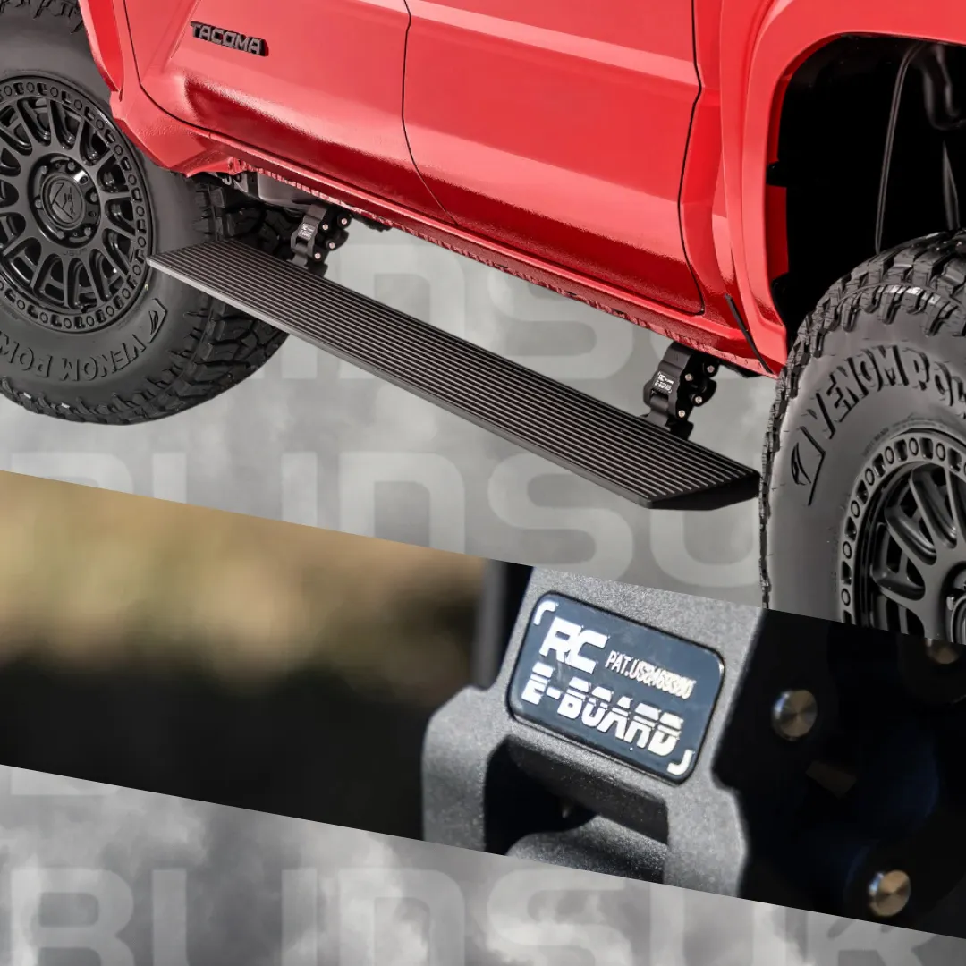 Estribos Electricos Rough Country Para Toyota Tacoma 2024 - Image 4
