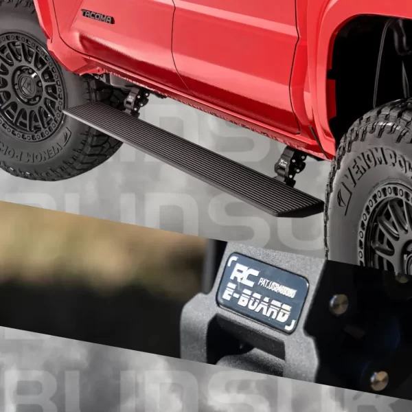 Estribos Electricos Rough Country Para Toyota Tacoma 2024