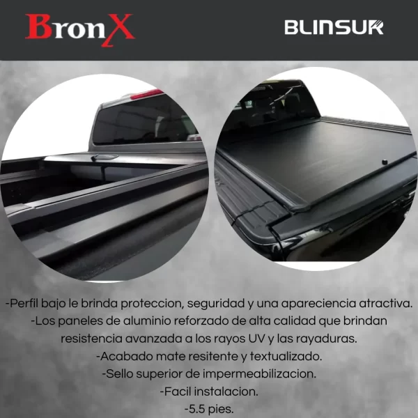 Tapa Cubre Batea Electrica Para F-150 2019-2024 Dc