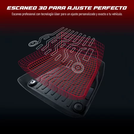 Juego De Tapetes All Terrain Para Ford Maverick 2024 Al 2025 - Image 4