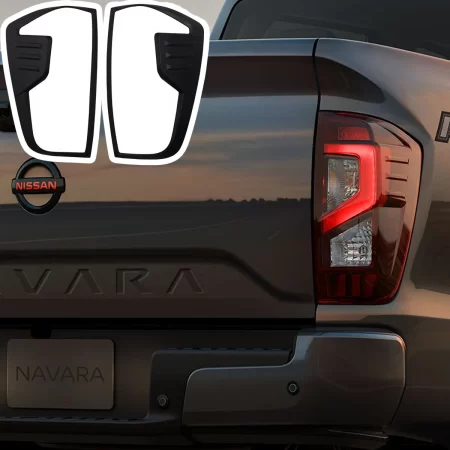 Marco Moldura Aplique Calaveras Para Nissan Navara 2021 - Image 4