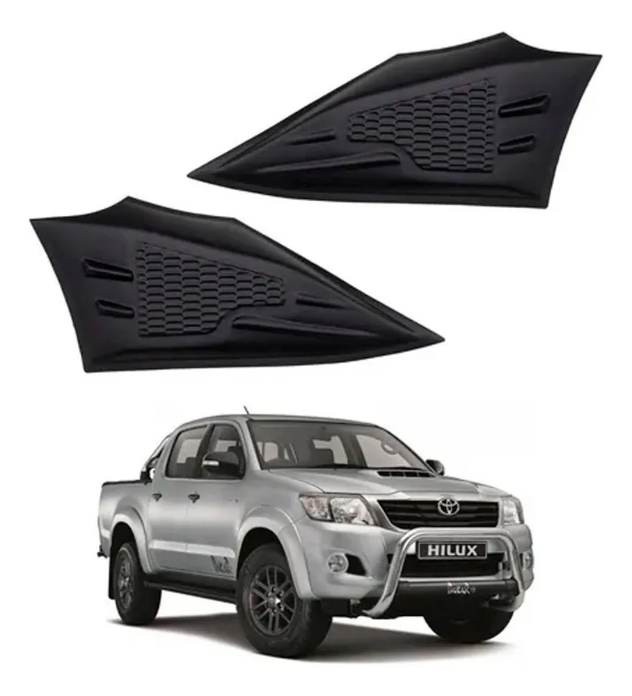 Toma De Aire Simulada Lateral Hilux Revo 2016 Al  2020 - Image 4