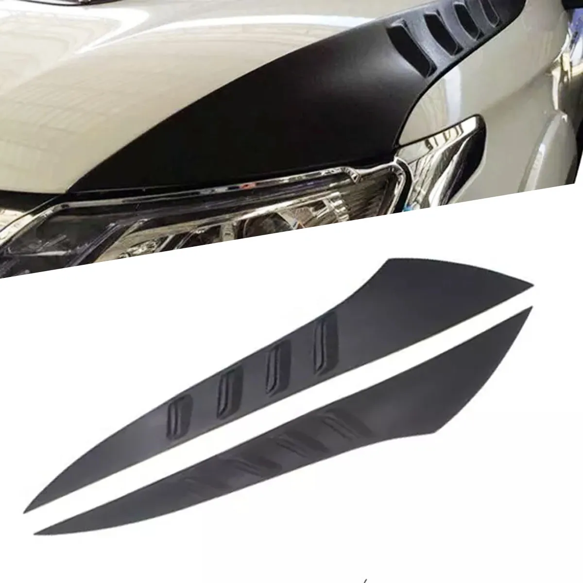 Aplique Toma De Aire Lateral Para Cofre  L200 2016 Al 2019 - Image 4