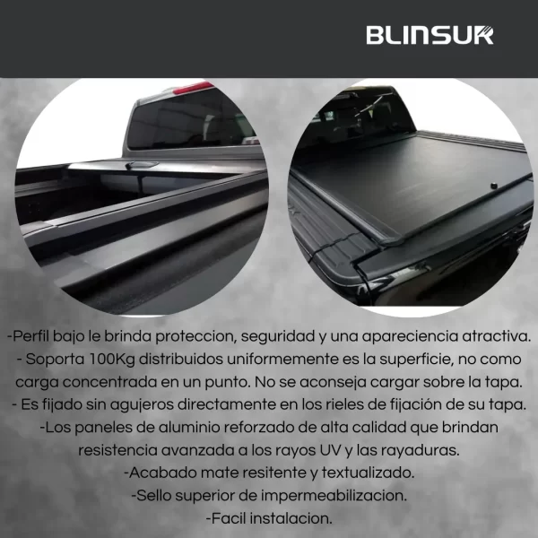 Tapa Cubre Batea Electrica Peugeot Landtrek/ram 1200 2024-25