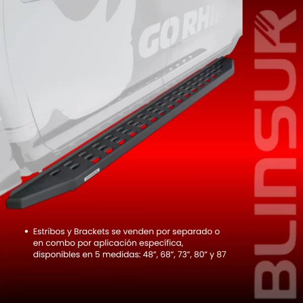 Estribos Rb20 Ngo Text Toyota Tundra 07-21 Doble Cabina