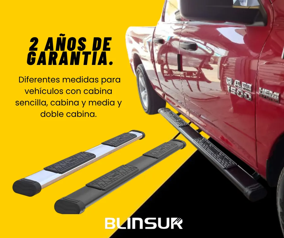 Estribos Bronx Para Ford F-250 1999-2009 Cabina Sencilla - Image 4
