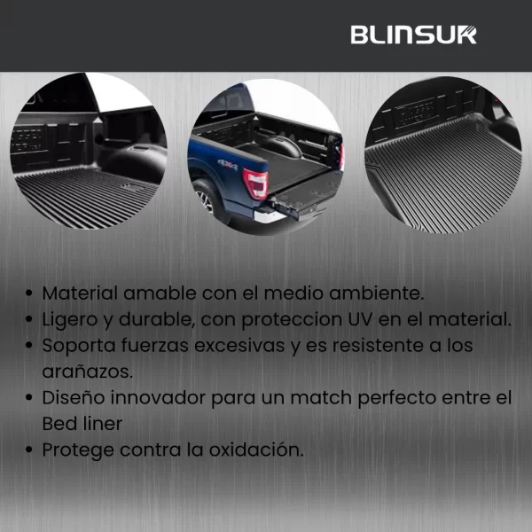 Rugged Liner Para Nissan Frontier 6 Cil 2005-2015 Doble Cab