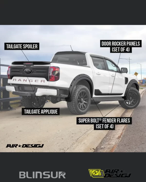 Kit Completo Off Road Ranger Xl / Xlt 2023-2025 Air Design