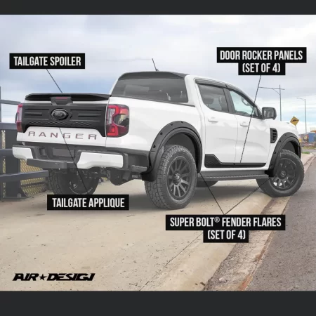 Kit Completo Off Road Ranger Xl / Xlt 2023 2025 Air Design - Image 4