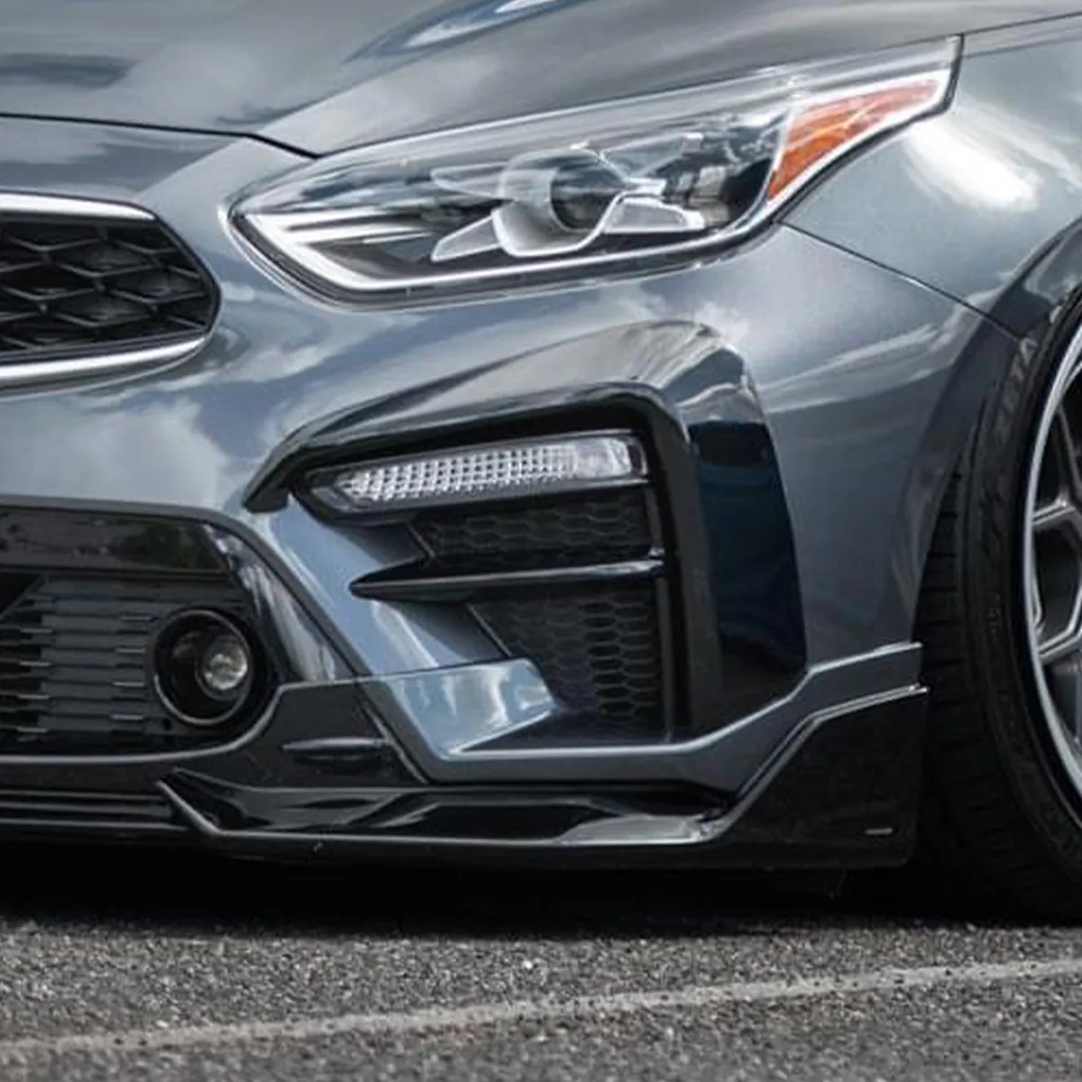 Bodykit Con Difusor Trasero Air Design Kia Forte 2019 - 2021 - Image 4