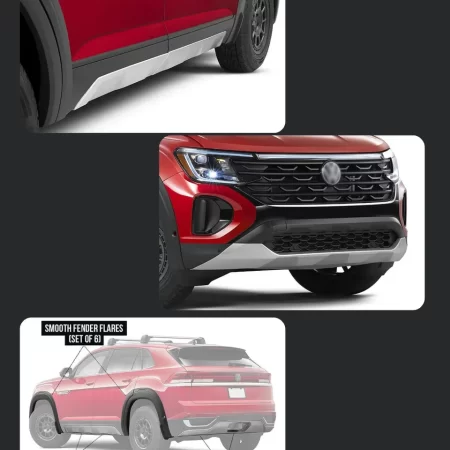 Body Kit Con Skid Plate Air Design Cross Sport 2024 2025 - Image 4