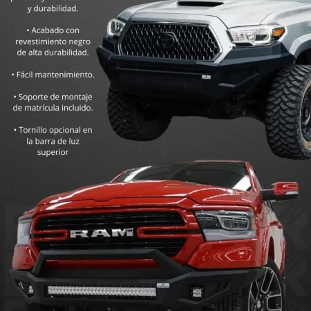 Defensa Delantera Frz Mastodon Chevrolet Colorado 2016-2020 - Image 4