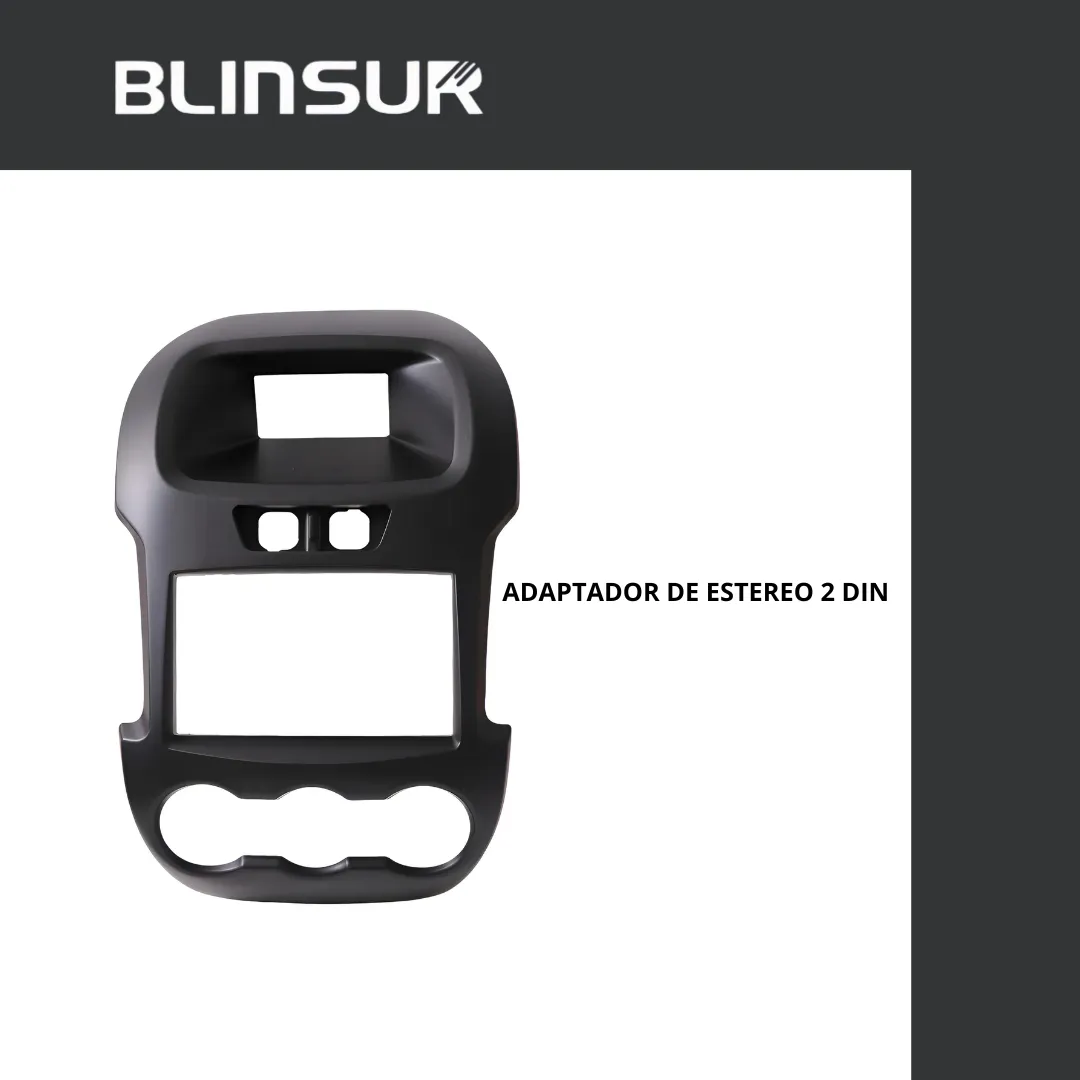 Base Frente Adaptador Estereo Ford Ranger 2014 Al 2018 - Image 4