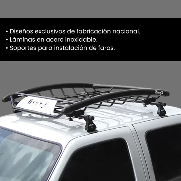 Canastilla Porta-equipaje Bronx De Curva 103 X 123 Cm