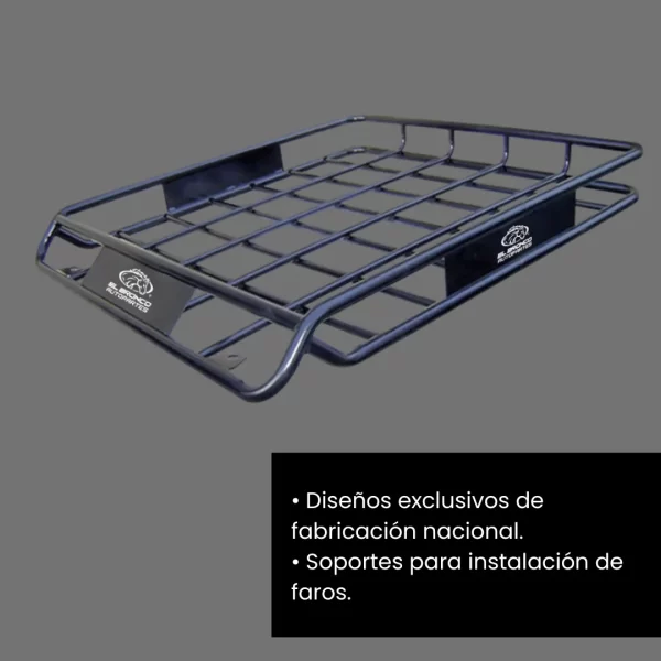 Canastilla Porta-equipaje Bronco Universal 101 X 111 Cm