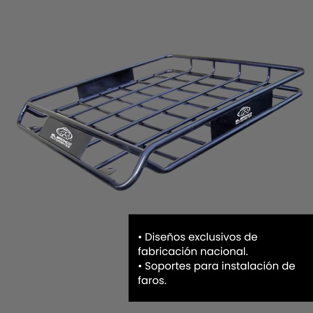 Canastilla Porta-equipaje Bronco Universal 101 X 111 Cm - Image 4