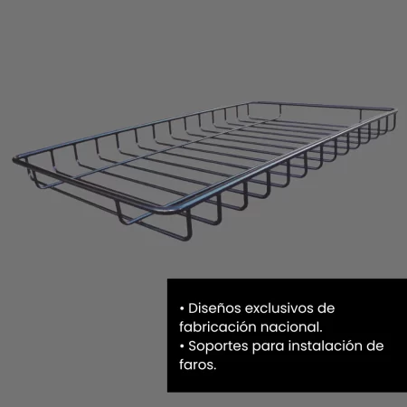 Canastilla Porta-equipaje Tubular Trainer Van 120 X 200 Cm - Image 4