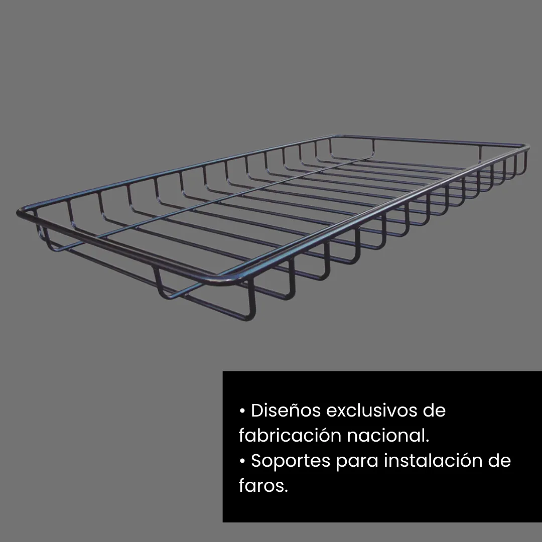 Canastilla Porta-equipaje Tubular Trainer Van 120 X 200 Cm - Image 4