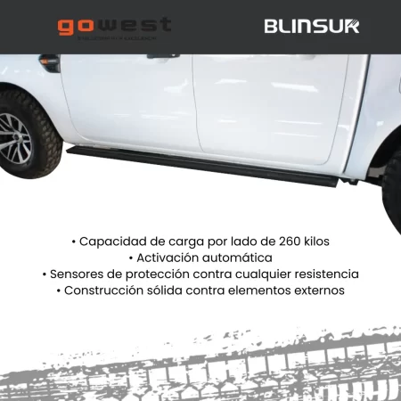 Estribos Electricos Ford Ranger 2013 - 2021 Doble Cabina - Image 4