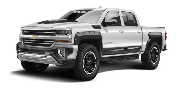 Bumper Delantero Con Led Airdesign Chevrolet Silverado 16-18