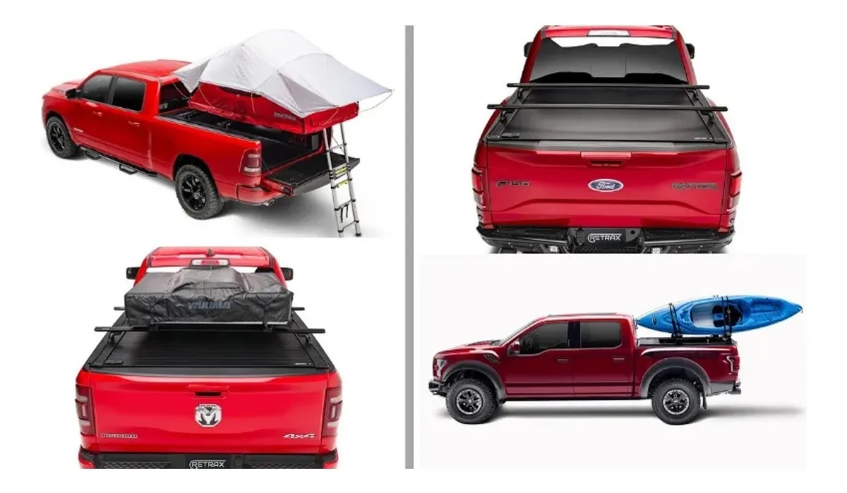 Tapa Cubre Batea Trax Rail One Dodge Ram 1500 2019-2020 New - Image 4