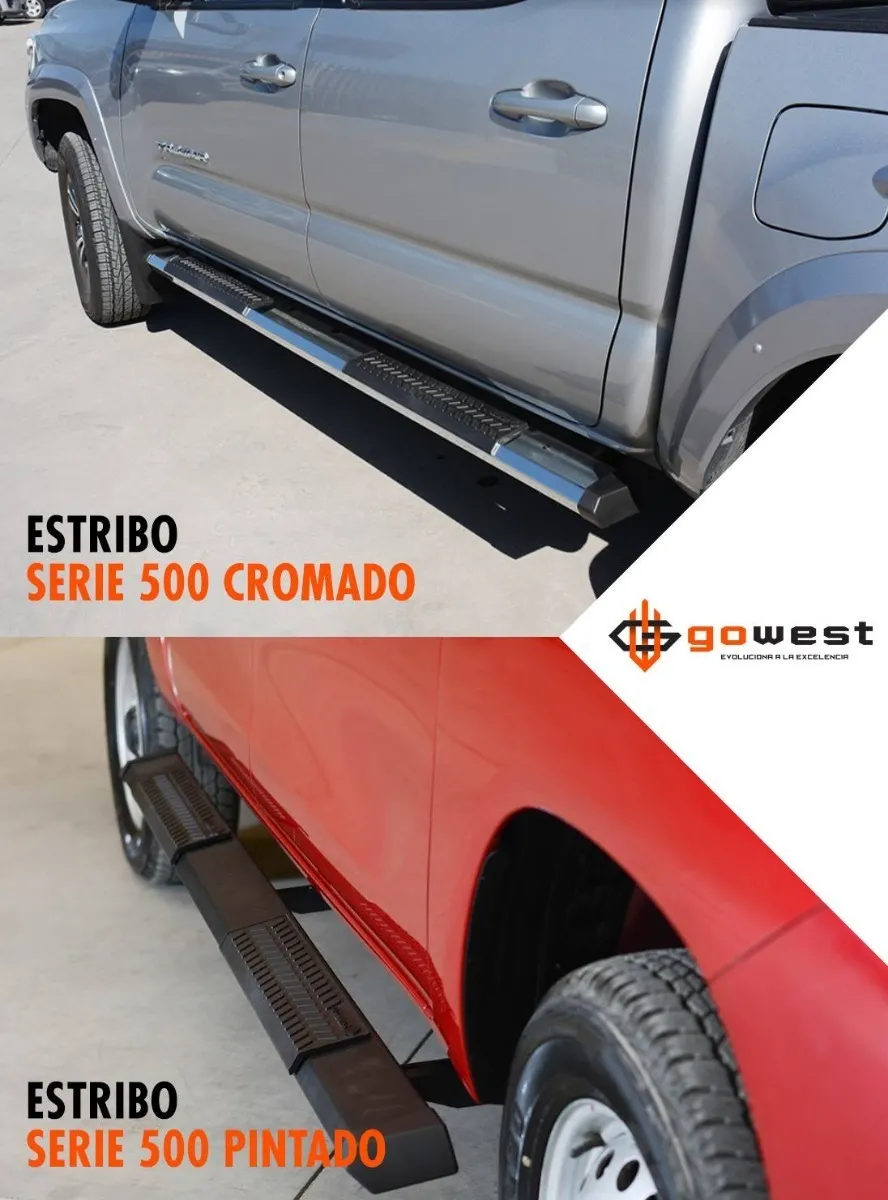 Estribo Ford F-150 Crew 2015-2020 Gowest S500 80/88 In Cromo - Image 4