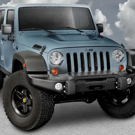 Defensa Delantera C/bullbar Jeep Jk 2007-2018 Con Base Winch - Image 4