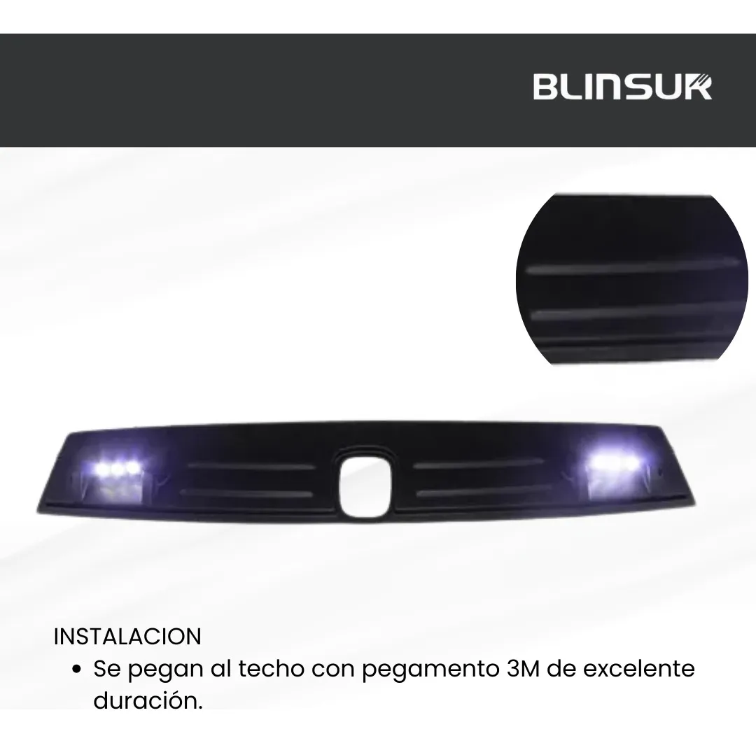 Diadema Led Moldura Plástica De Techo Colorado 2017 - 2021 - Image 4
